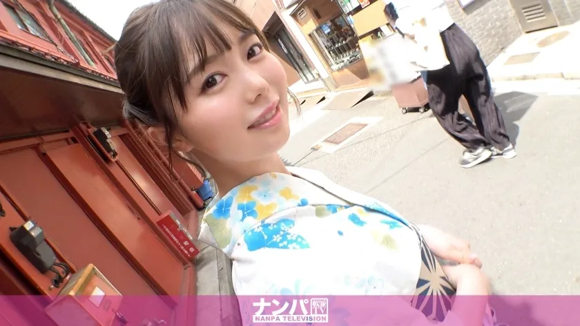 GANA-2551 Picking up girls in super cute yukata in Asakusa! A moody girl who pretends to be neat and mature ... and accepts H invitations with a shy smile! Yukata that opens! Enchanted Momojiri! This is a summer tradition!